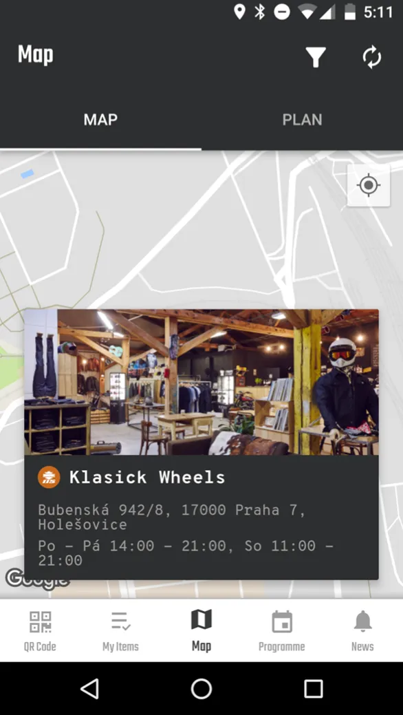 Vývoj Android aplikace 115. Výročí Harley-Davidson v Praze