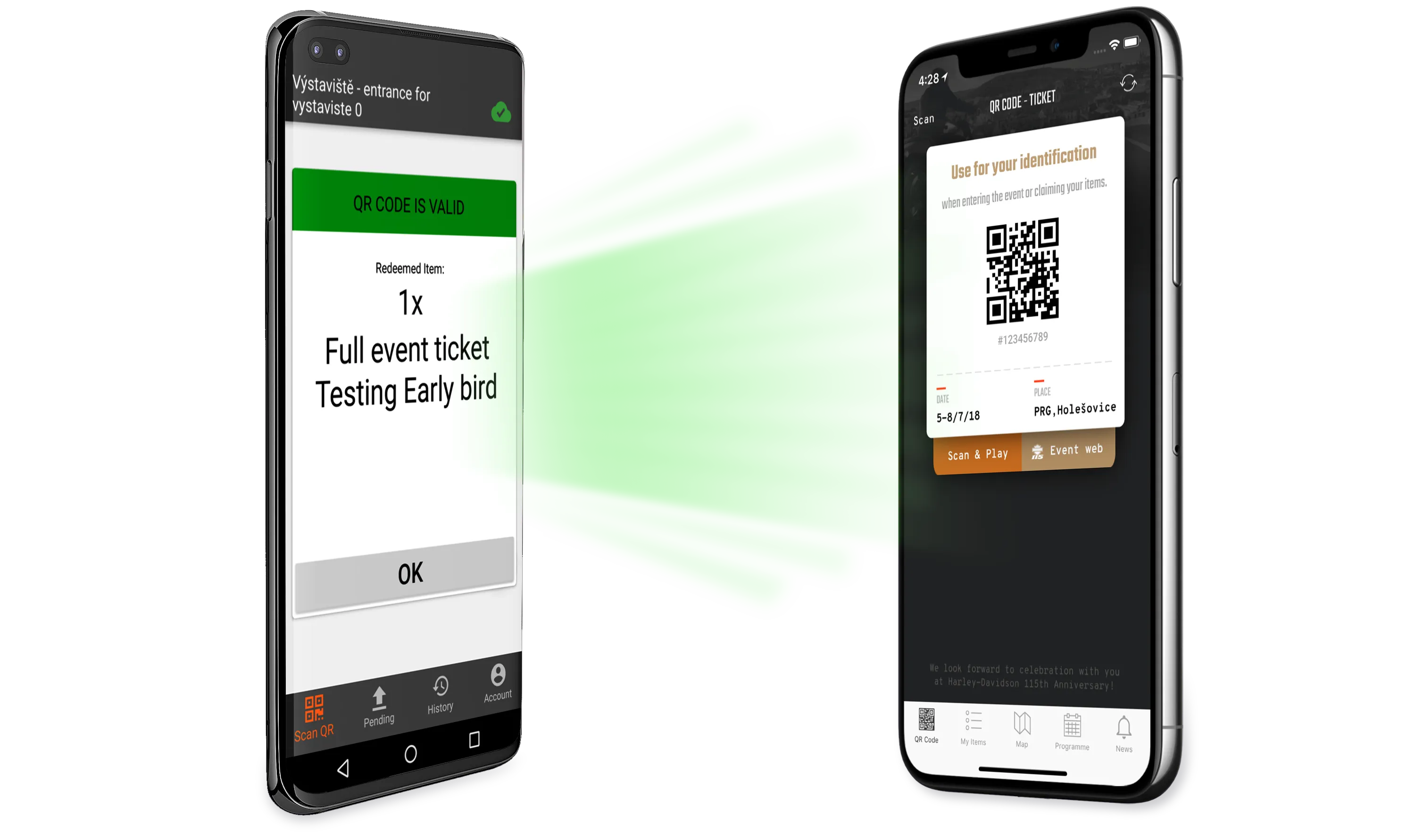 Scanner app for Android
