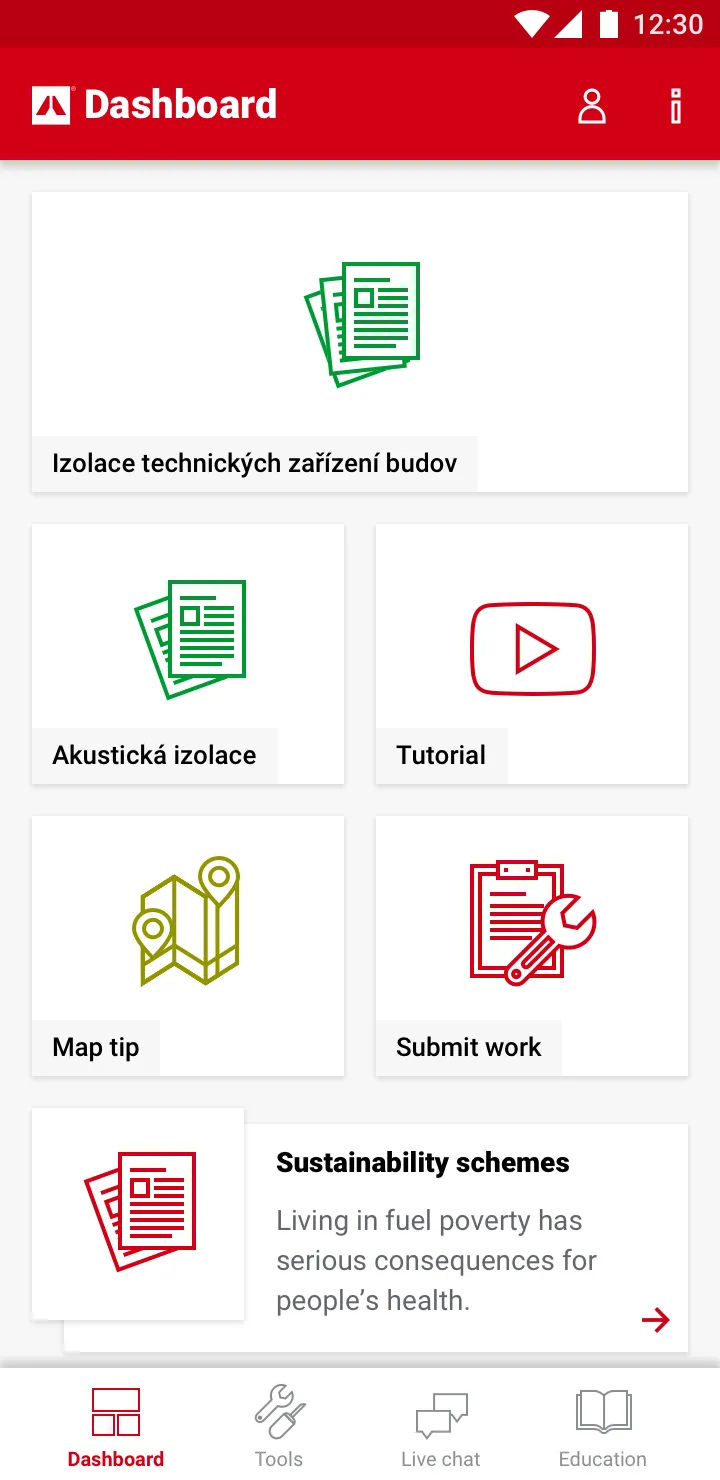 Mobilní aplikace pro Android