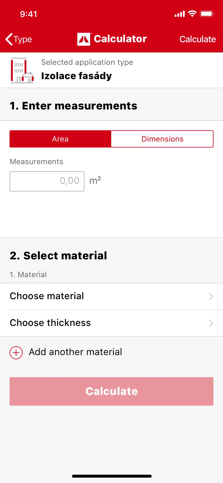 Mobilní aplikace Rockwool pro iOS