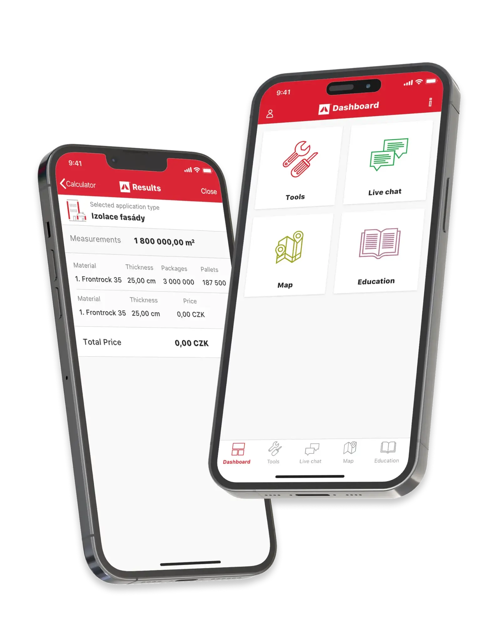 Rockwool mobile app demo